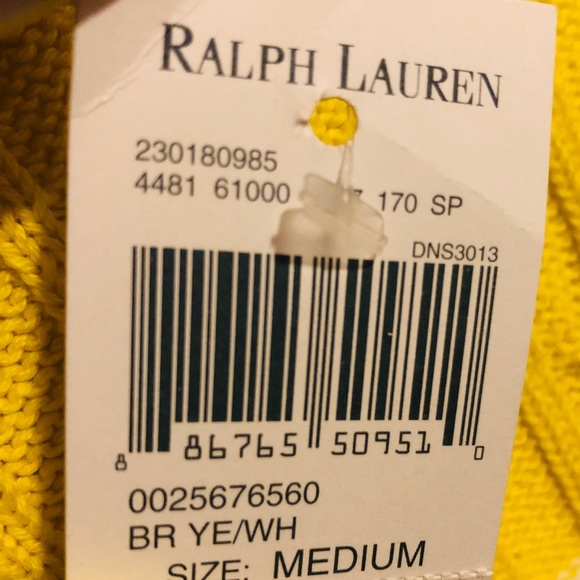 RALPH LAUREN chunky cable knit sweater BNWT - Picture 4 of 6
